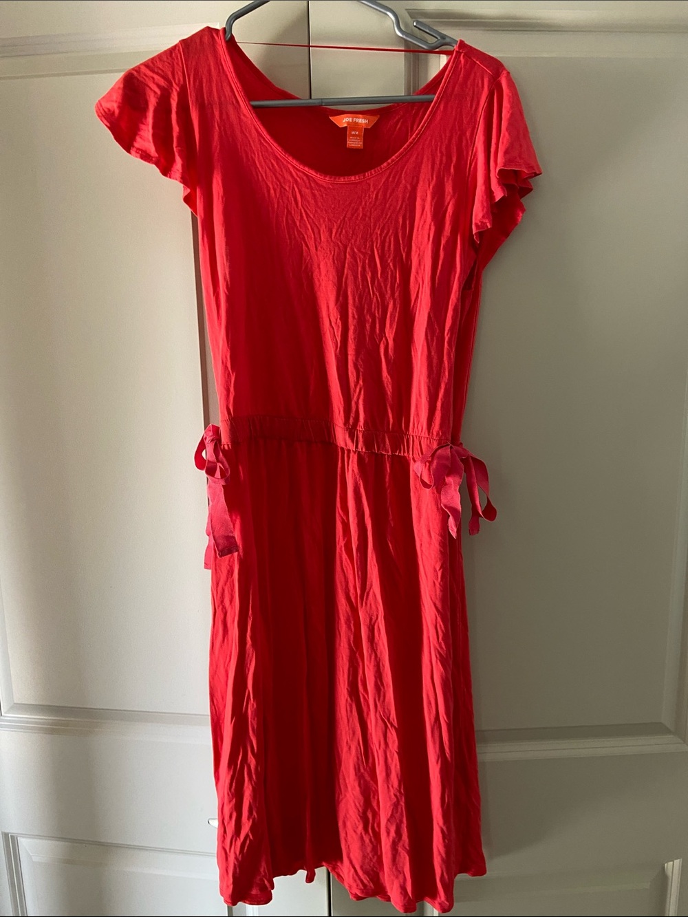Joe Fresh Red Midi Dress